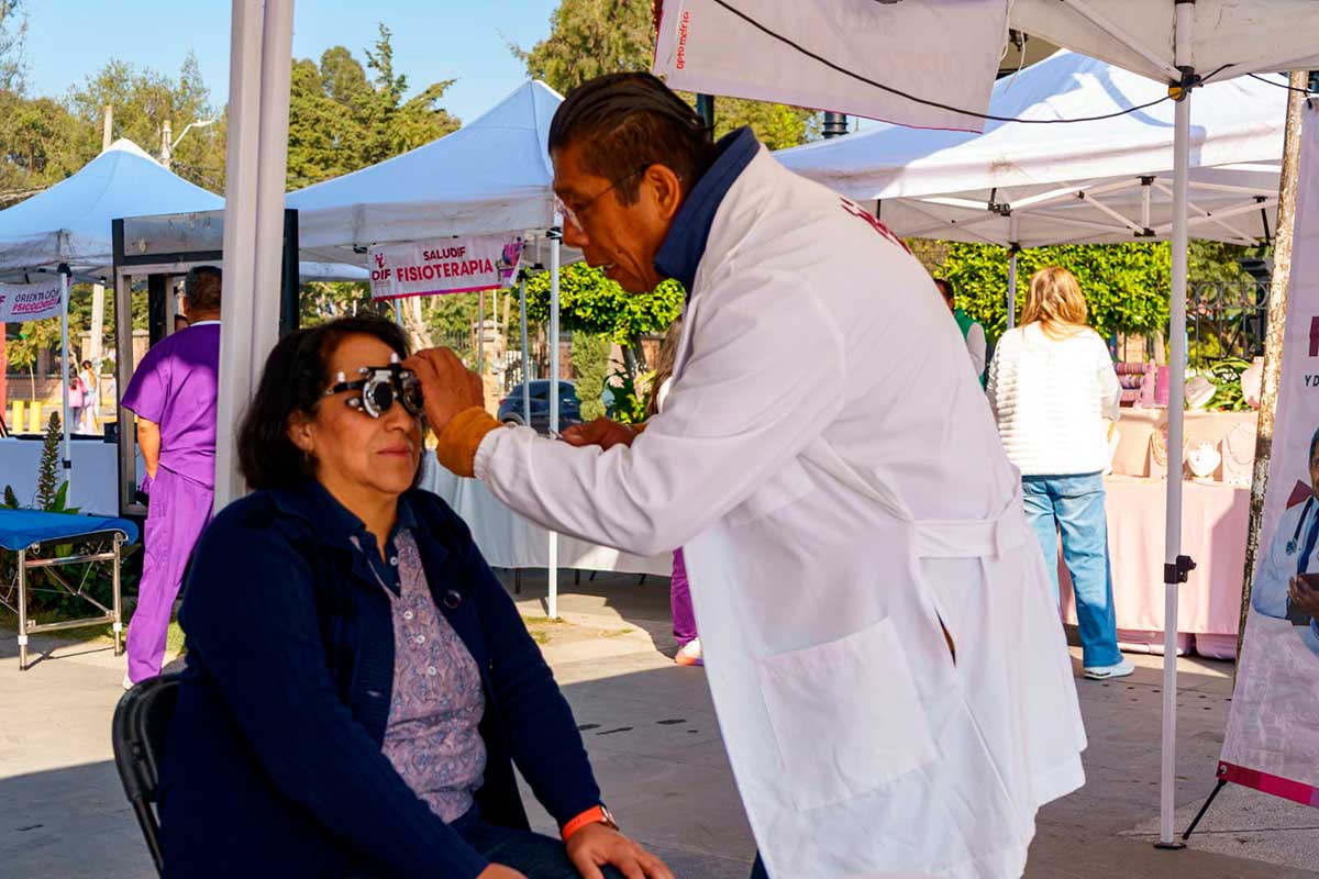 DIF Toluca ofrece jornadas de salud.