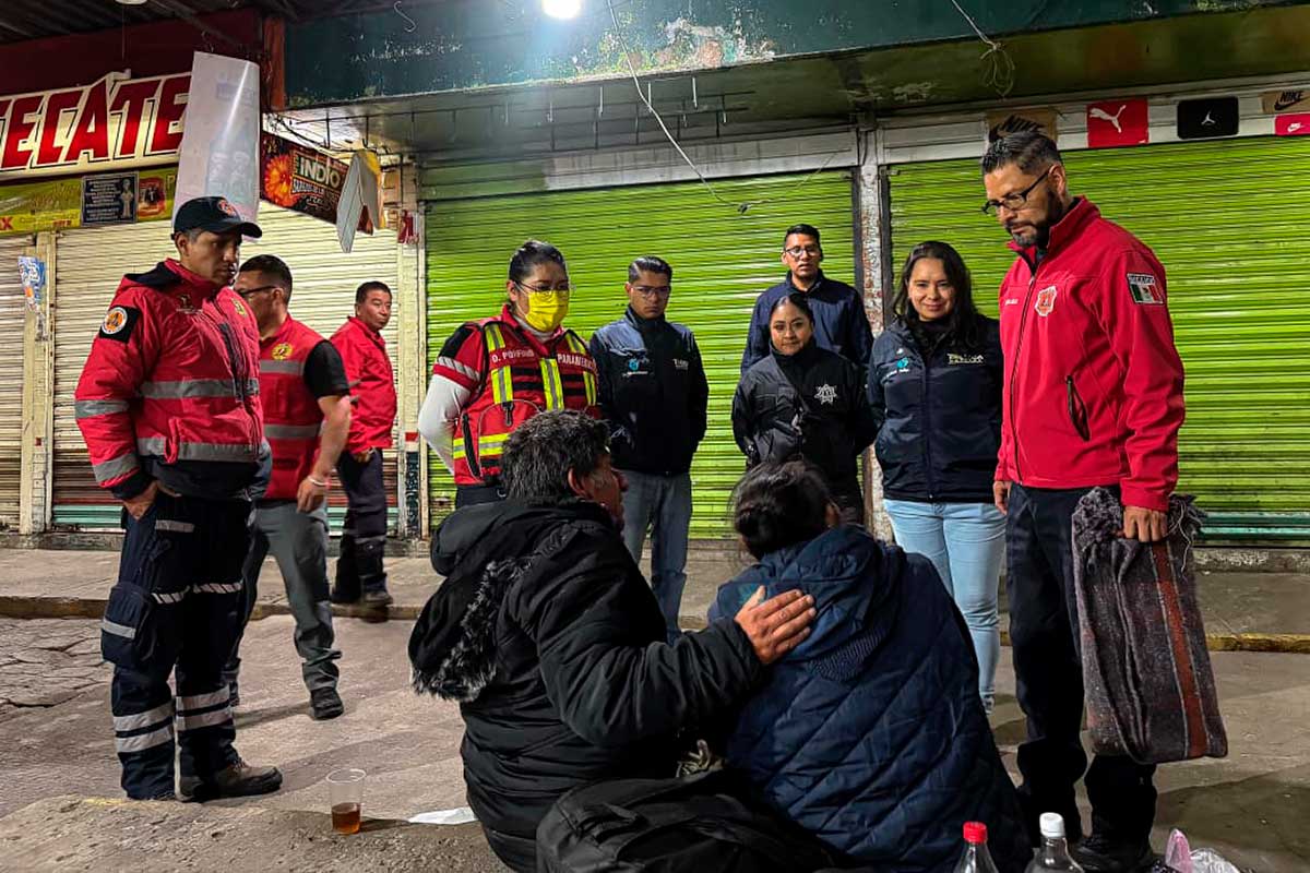 DIF Toluca habilita refugio remporal por temporada invernal.