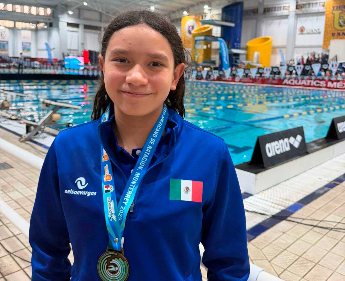 Edomex conquista el primer lugar en el Abierto Mexicano de Natación