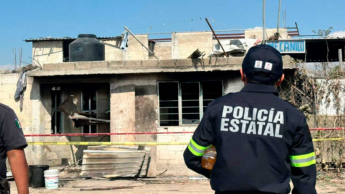 Explosión en taller pirotécnico clandestino deja un lesionado en Toluca