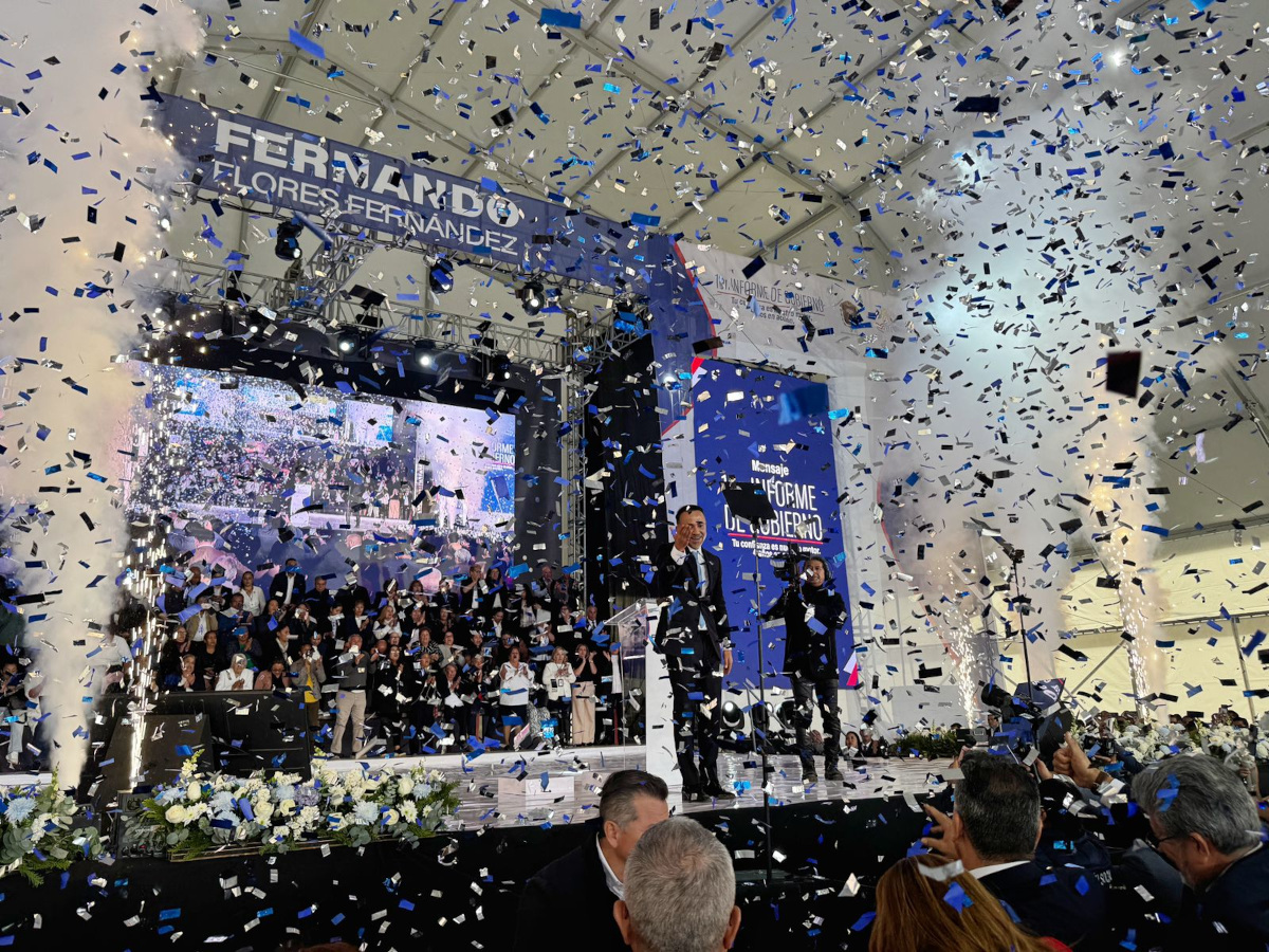 Informe de gobierno de Fernando Flores.