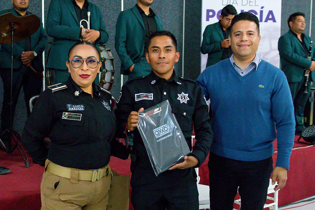 Honor y resultados: Policía de Toluca logra reducciones delictivas y es reconocida como una de las mejores del estado