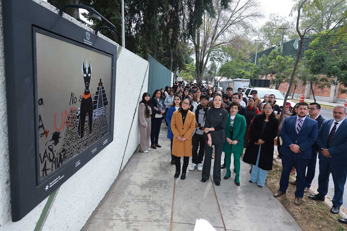 Inaugura UAEMéx muestra “Iconoclasia” para preservar la memoria del movimiento estudiantil de 2025