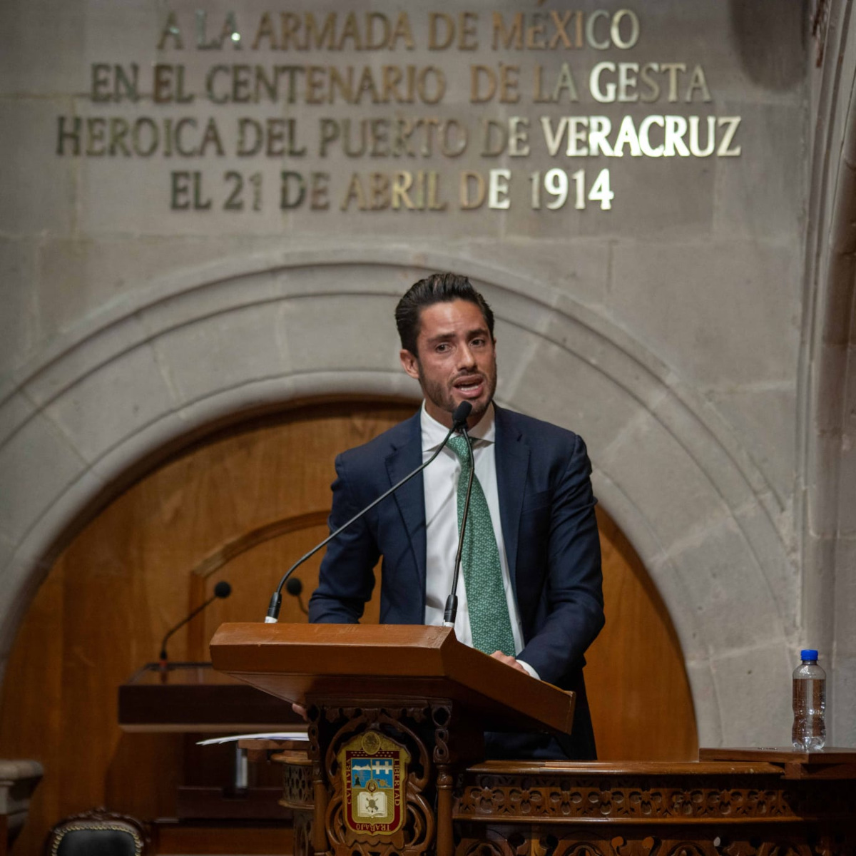 Legislador del PVEM en el Congreso del Estado de México.