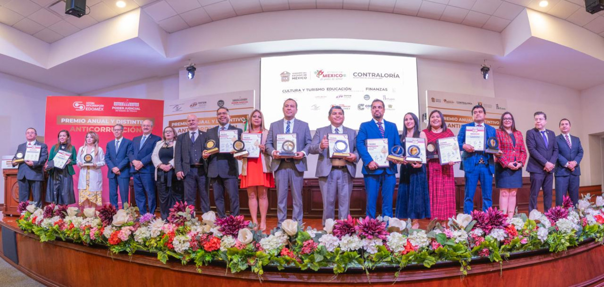 Reconocen esfuerzos anticorrupción del Edoméx.