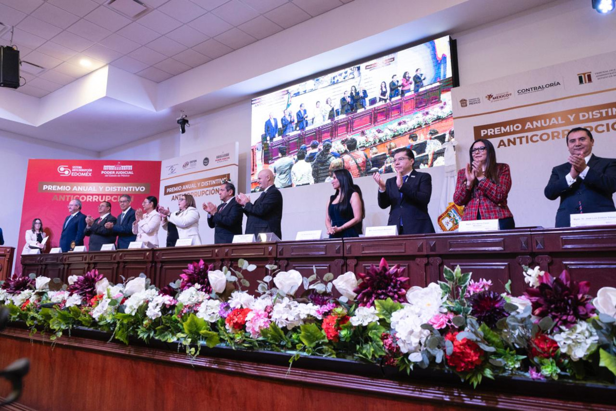 Reconocen esfuerzos anticorrupción del Edoméx.
