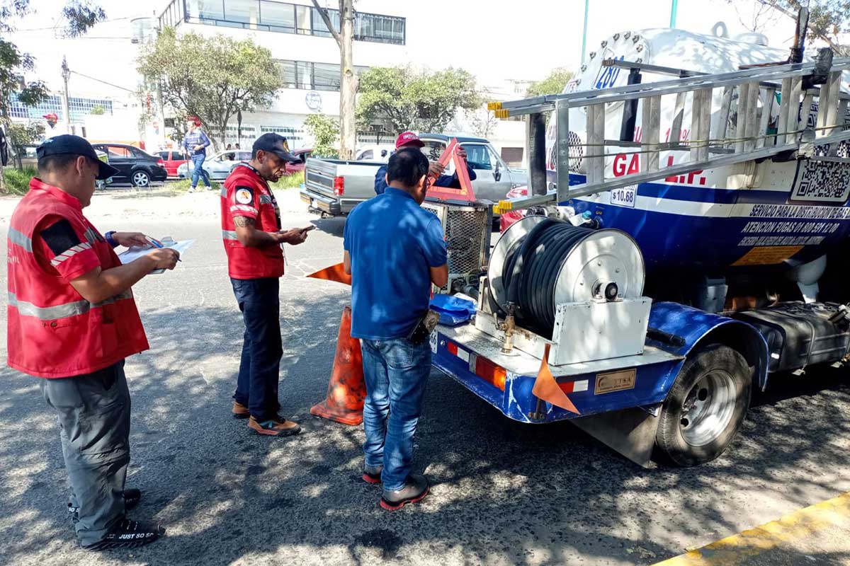 Toluca Refuerza la Seguridad: Supervisan Pipas de Gas LP para Proteger a la Población