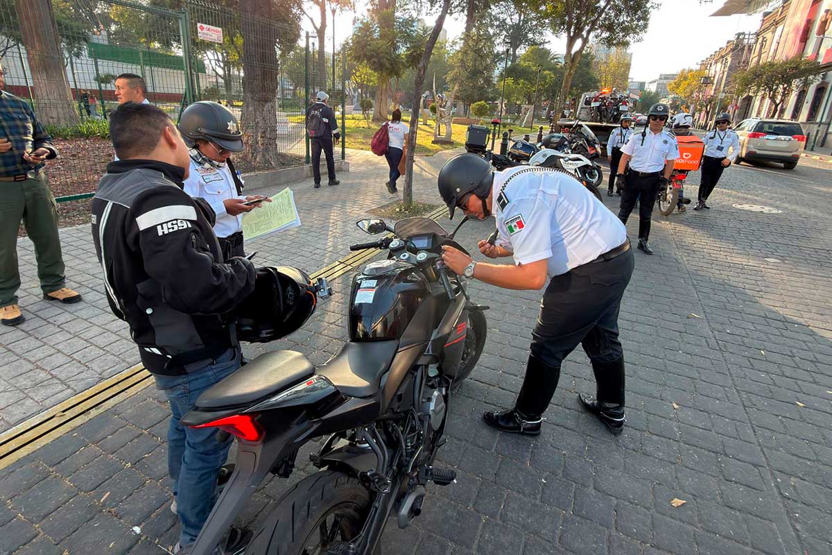 Toluca refuerza el programa Moto Segura y retira más de 250 motocicletas irregulares en dos meses
