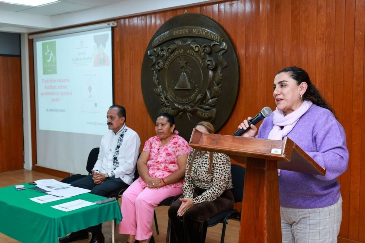 UAEMéx y productores de café del sur del estado.