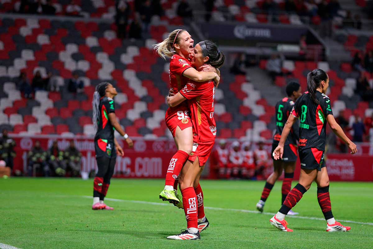 Toluca Femenil vence a Bravas de Juárez.