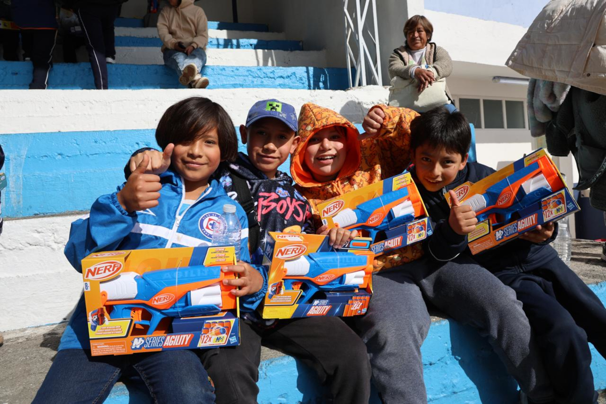 Concluye Huixquilucan reparto de más de 26 mil juguetes a niñas y niños
