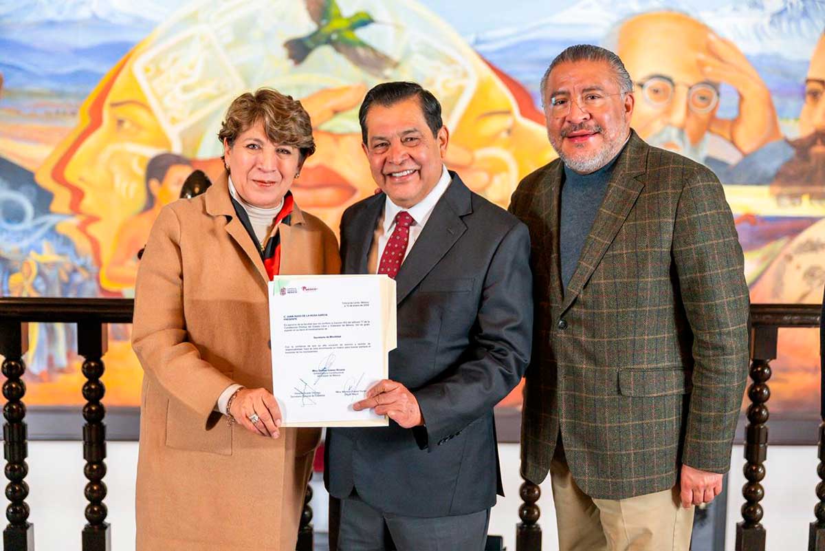 Delfina Gómez, gobernadora del Estado de México.