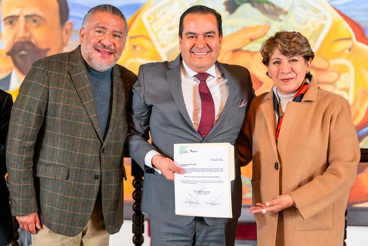 Delfina Gómez, gobernadora del Estado de México.