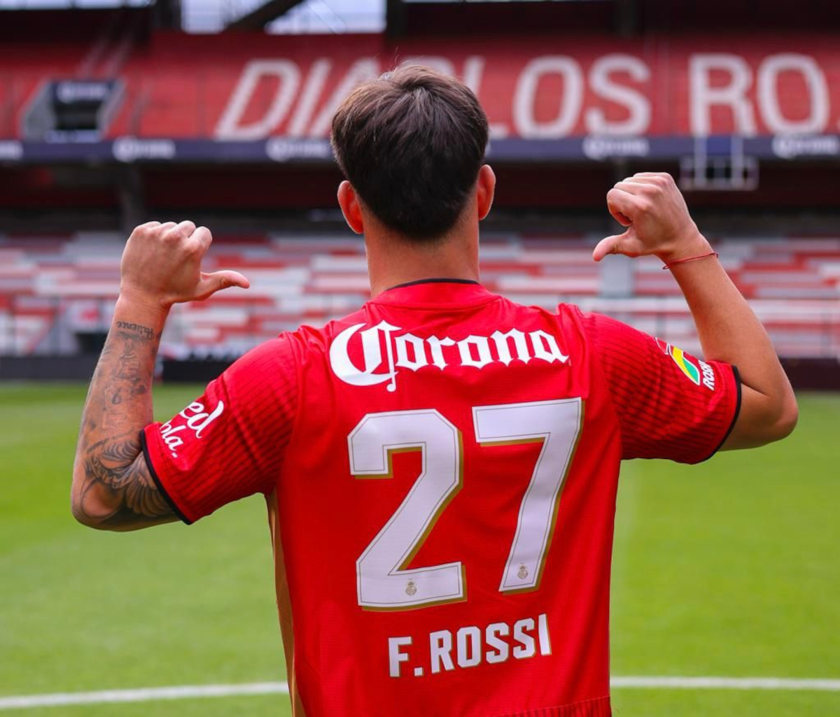 Franco Rossi es una nueva incorporación del Toluca FC.