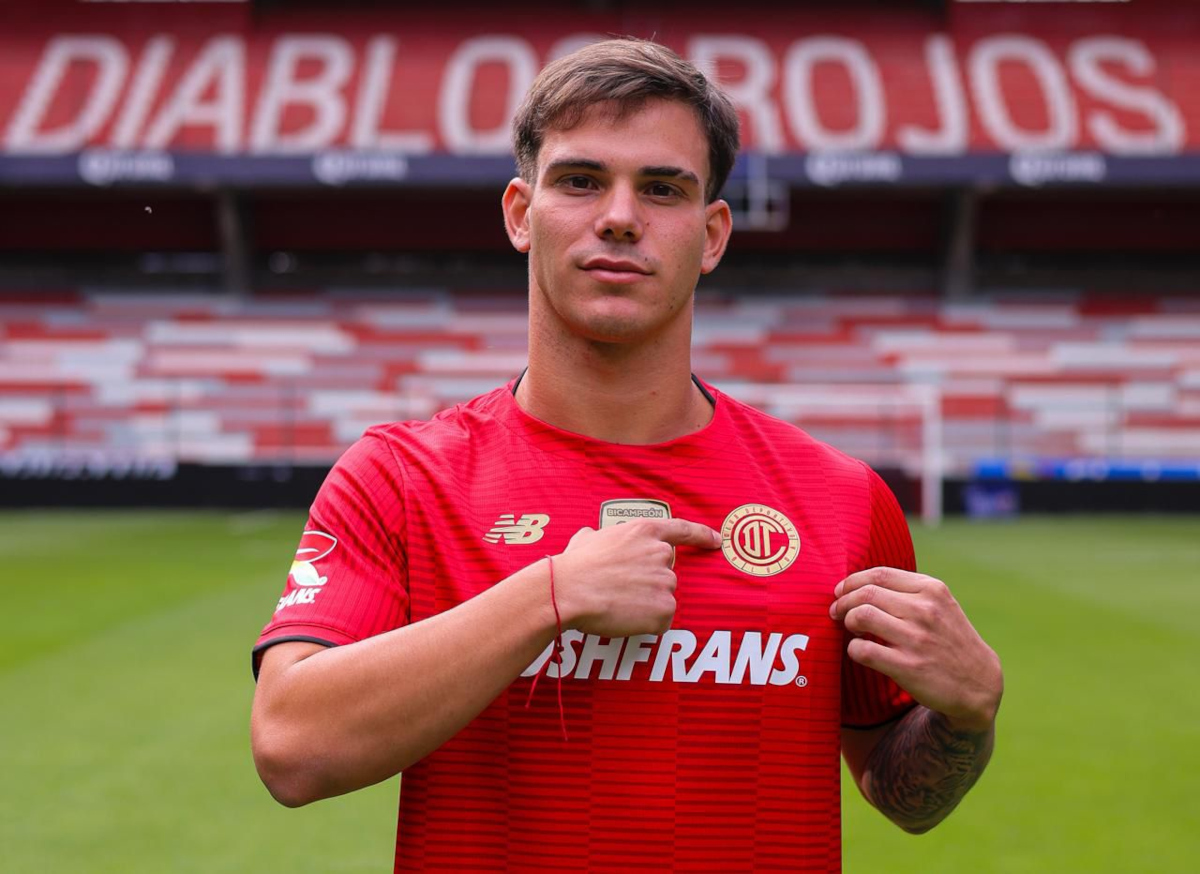 Franco Rossi se convierte en el último refuerzo del Toluca para el Clausura 2026