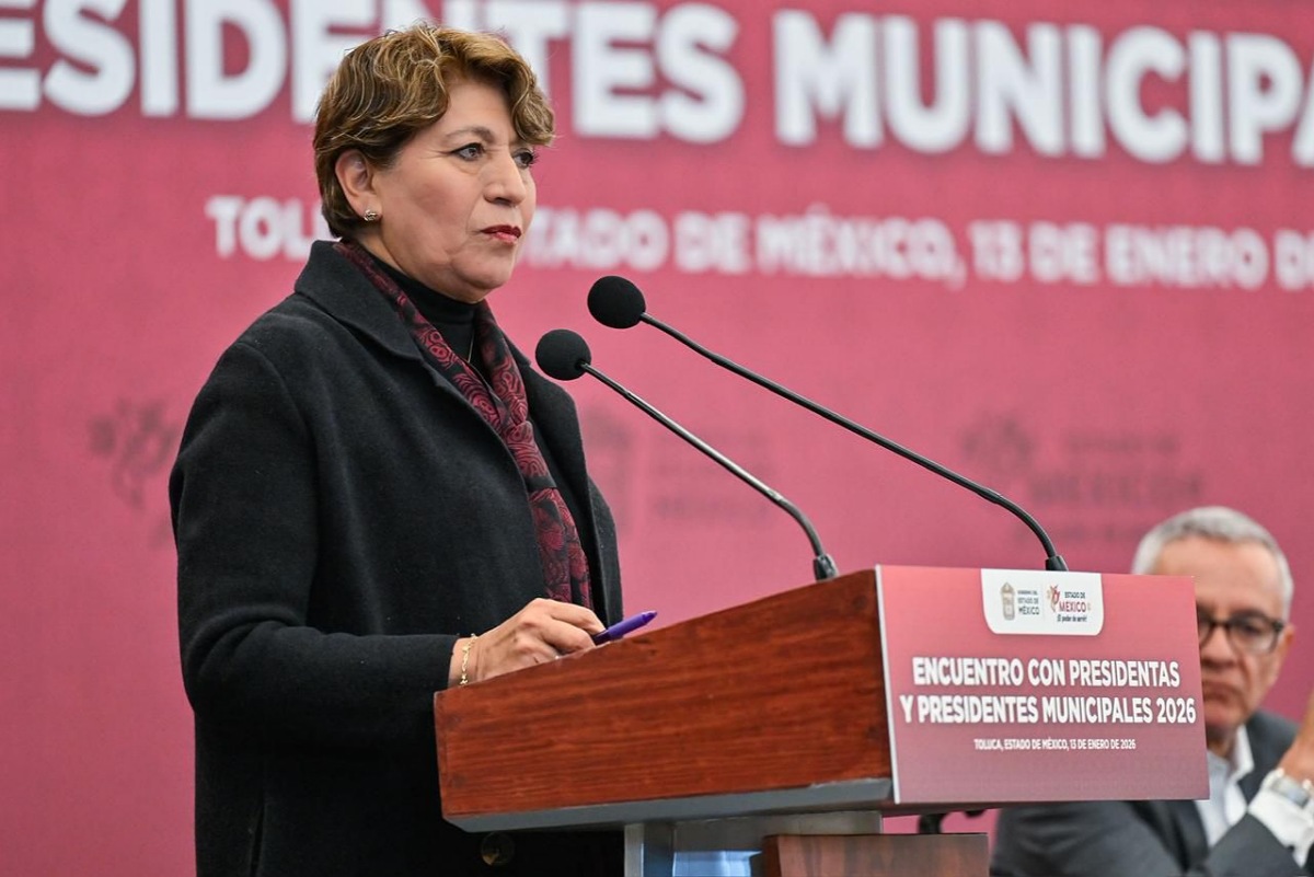 Gobernadora Delfina Gómez alinea prioridades con municipios para reforzar seguridad y obra pública en 2026