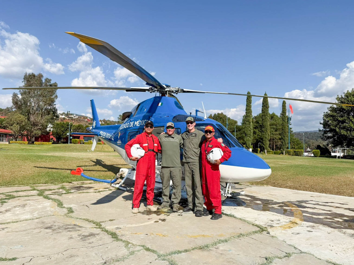 Gobierno del Estado de México fortalece la tención de emergencia en incendios forestales.