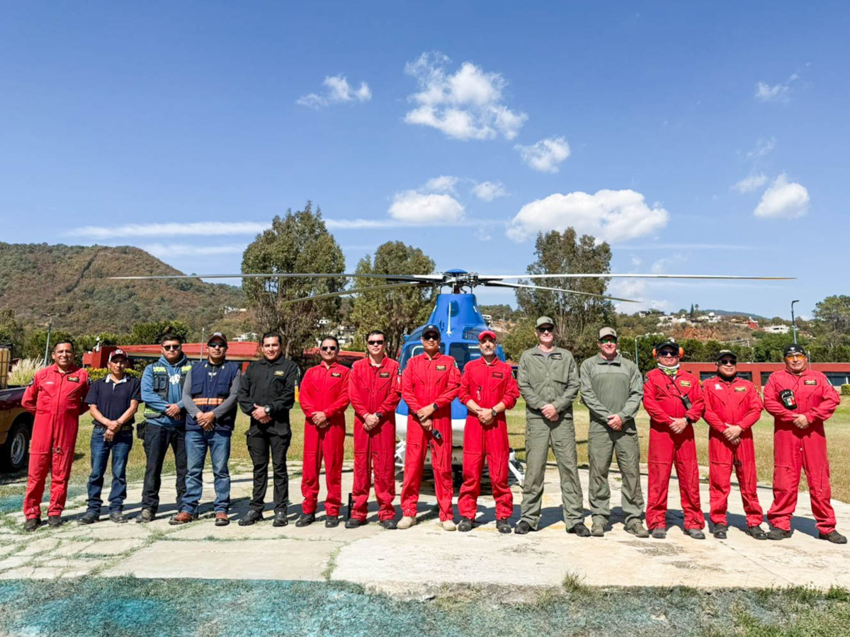 Gobierno del Estado de México fortalece la tención de emergencia en incendios forestales.