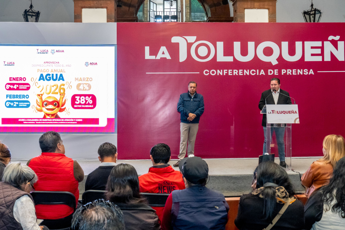 Gobierno de Toluca informa recaudación historica en el impuesto predial.