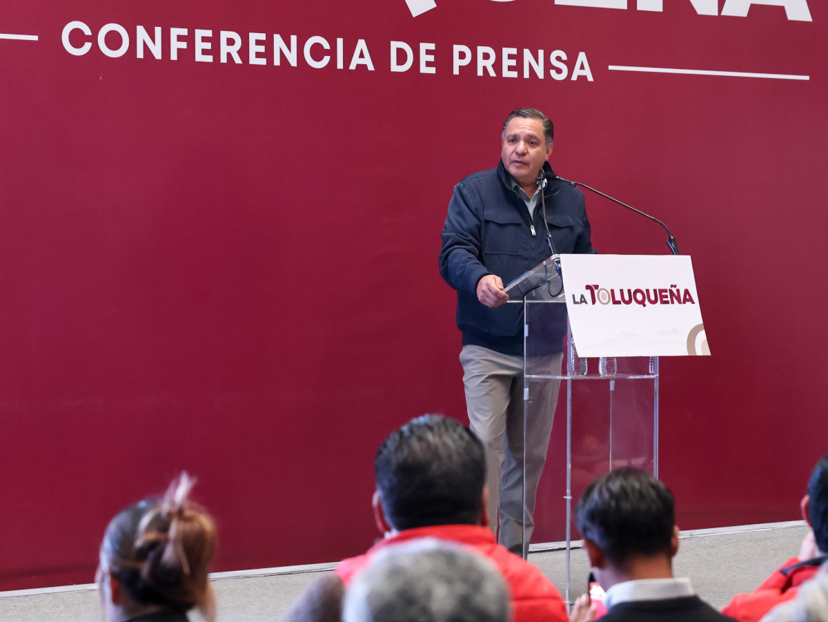 Alcalde informa del programa Hoy no Circula en Toluca.