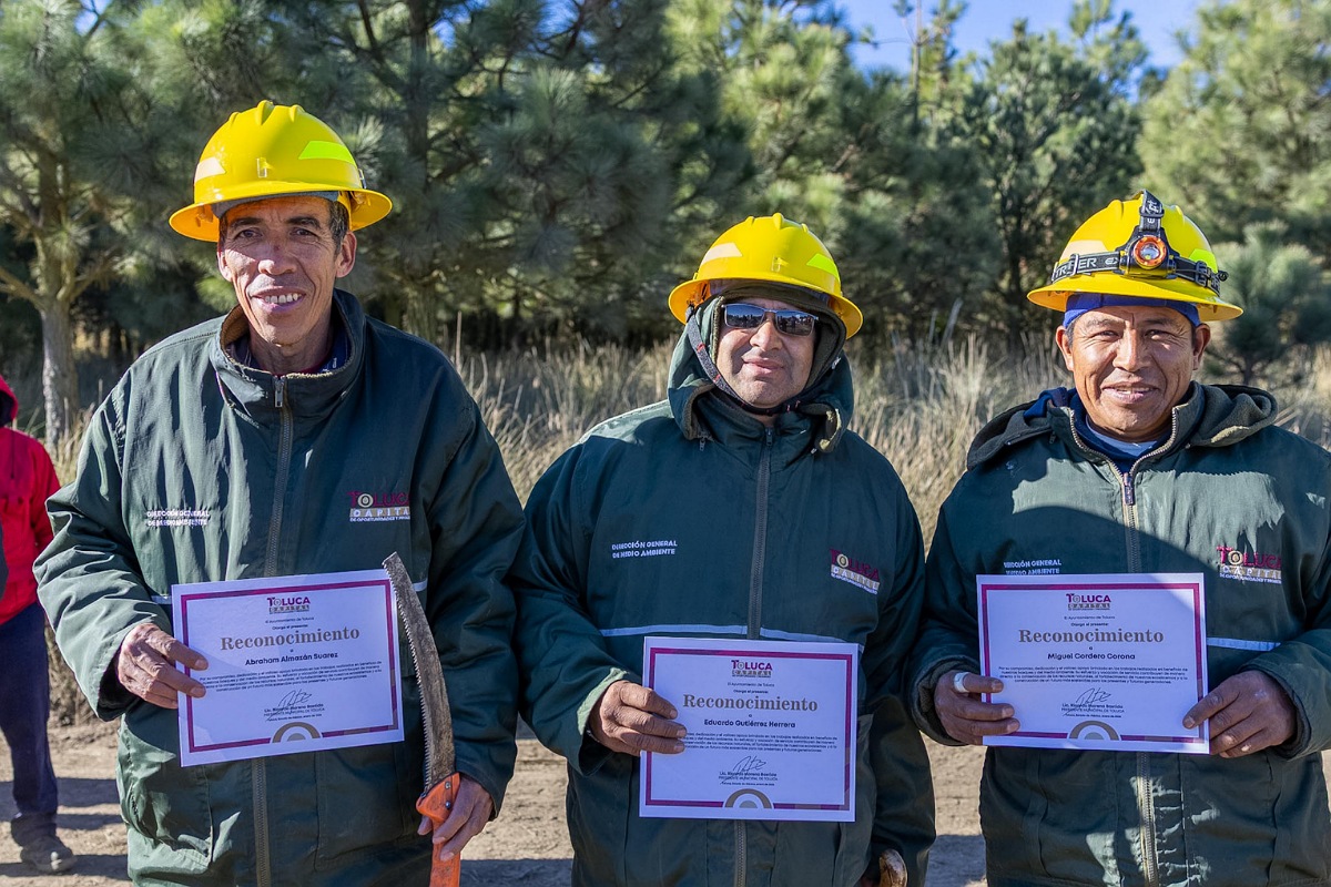 Impulsa alcalde Ricardo Moreno acciones coordinadas para la protección forestal en Toluca