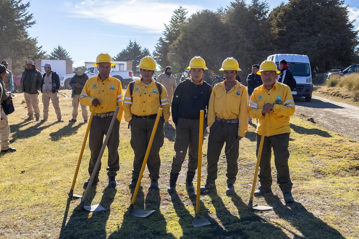 Alcalde de Toluca, Ricardo Moreno, impulsa acciones ecológicas en el Nevado de Toluca.