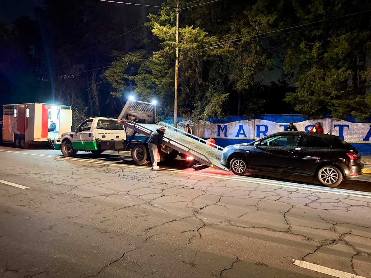 OLperativo vial en Toluca.