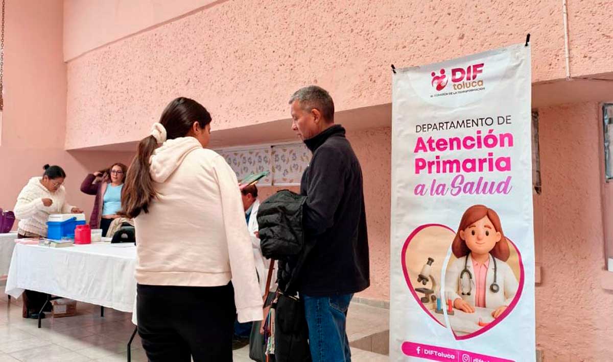 DIF Toluca llevará jornada de salud en Texacic.
