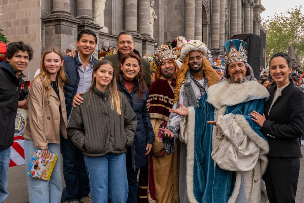 Celebración de Día de Reyes en Toluca.