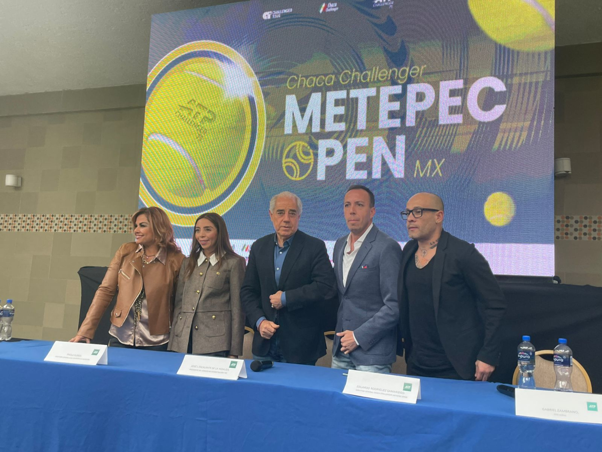 Metepec hará historia como sede de su primer ATP Challenger