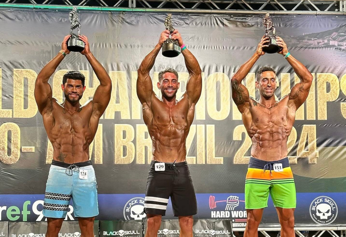 Fisicoculturistas en Ocoyoacac.