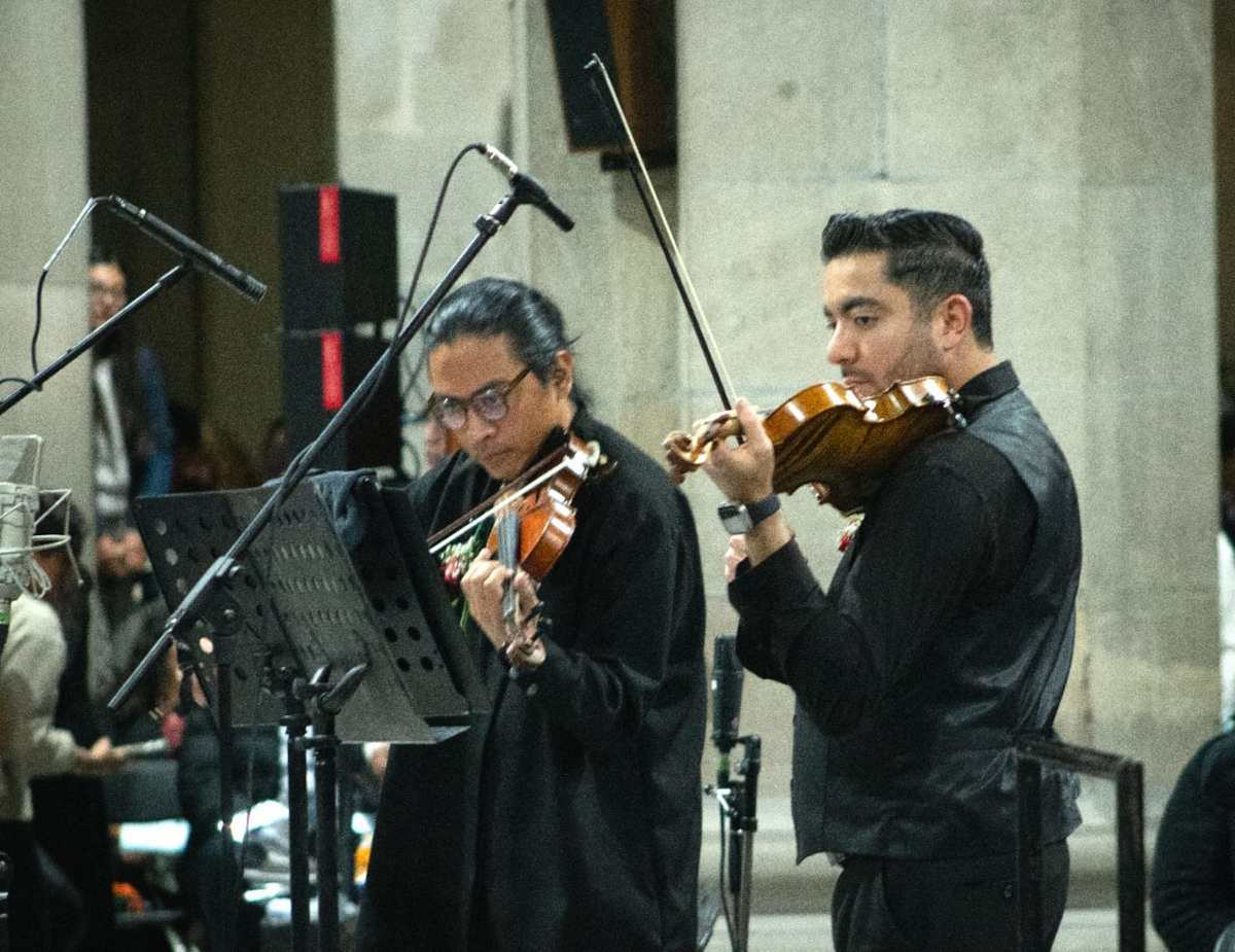 Músicos de la OFiT en evento.