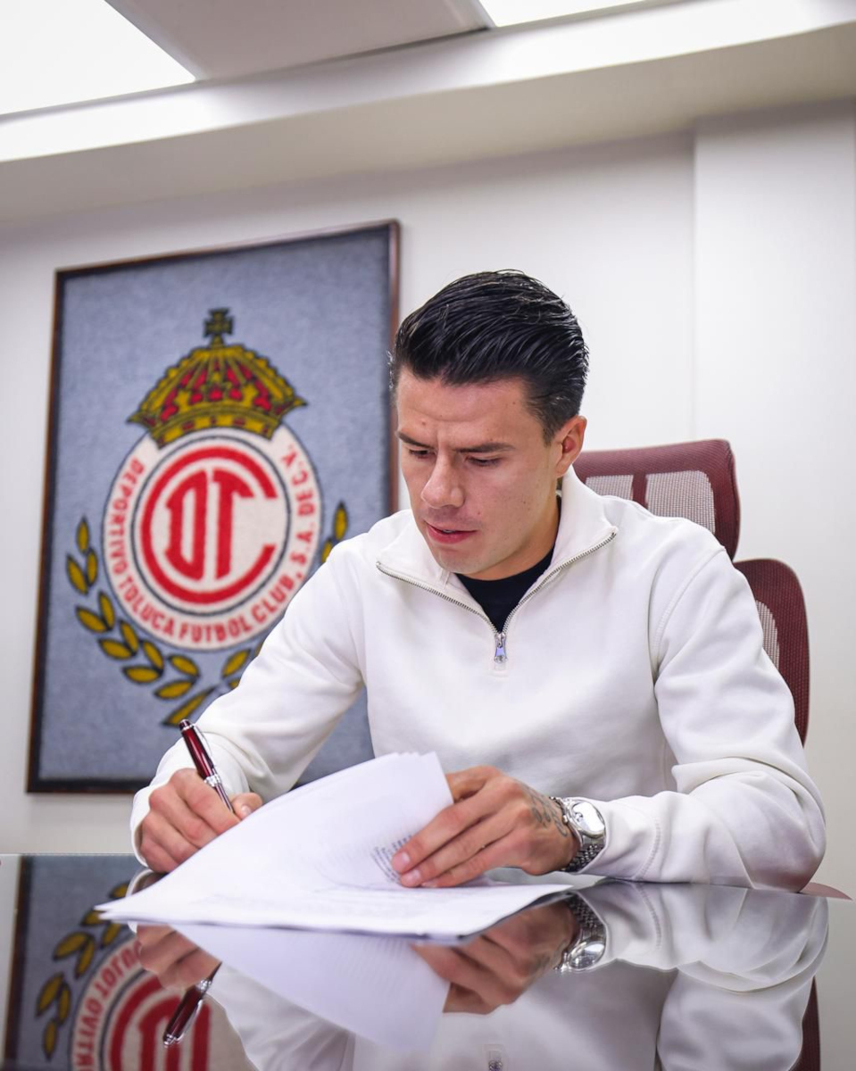 Pável Pérez se integra a los Diablos Rojos del Toluca para el torneo Clausura 2026.