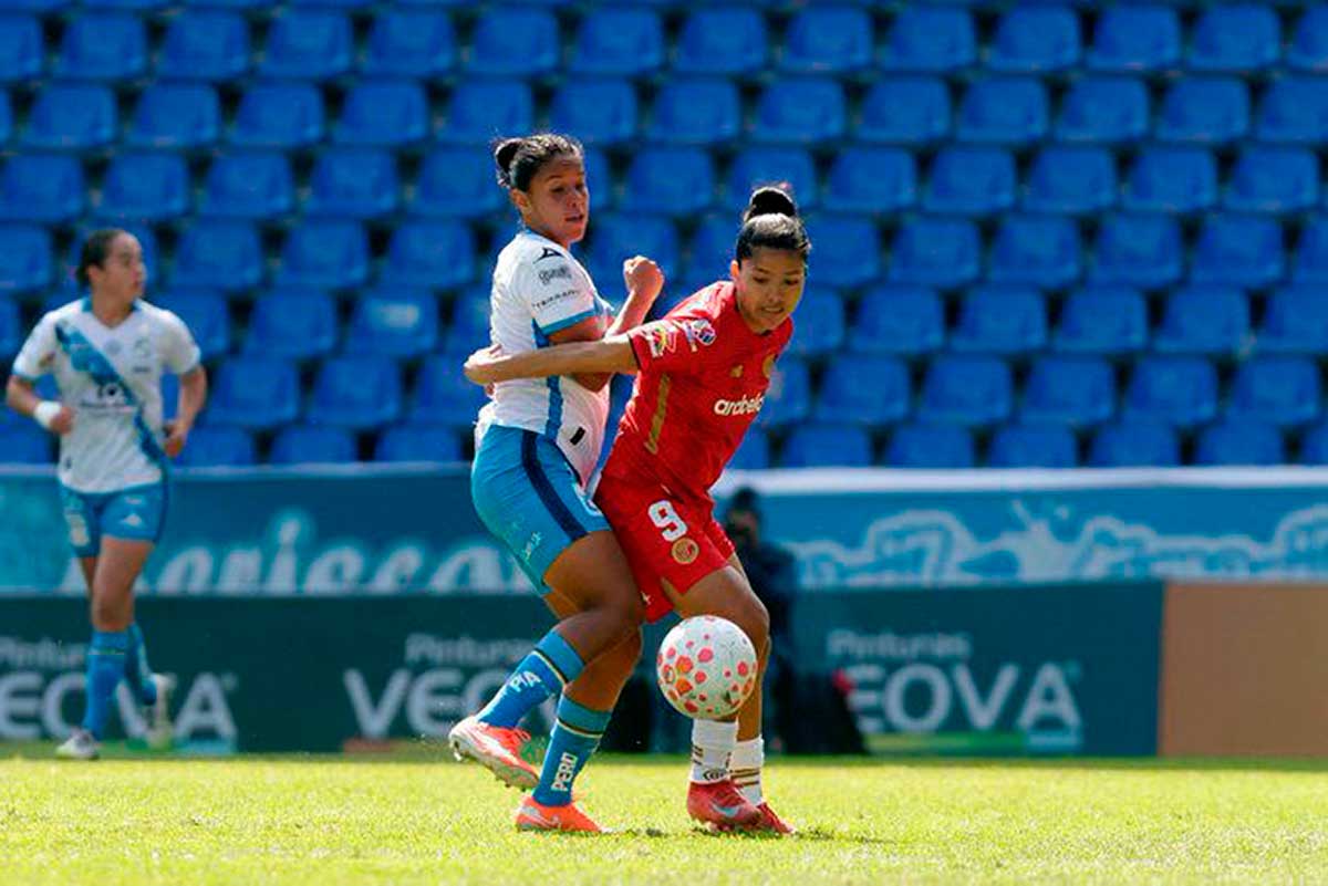 Jugadoras de Toluca Femenil.