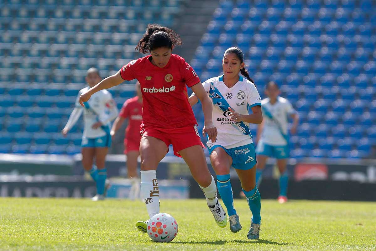 Jugadoras de Toluca Femenil.