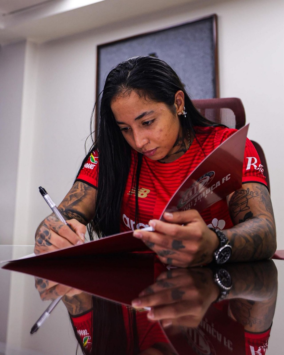La jugadora colombiana Manuela Pavi se incorpora a Toluca Femenil para el torneo Clausura 2026.