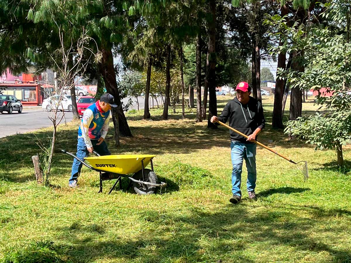 Toluca recupera mil 50 espacios públicos con programa municipal