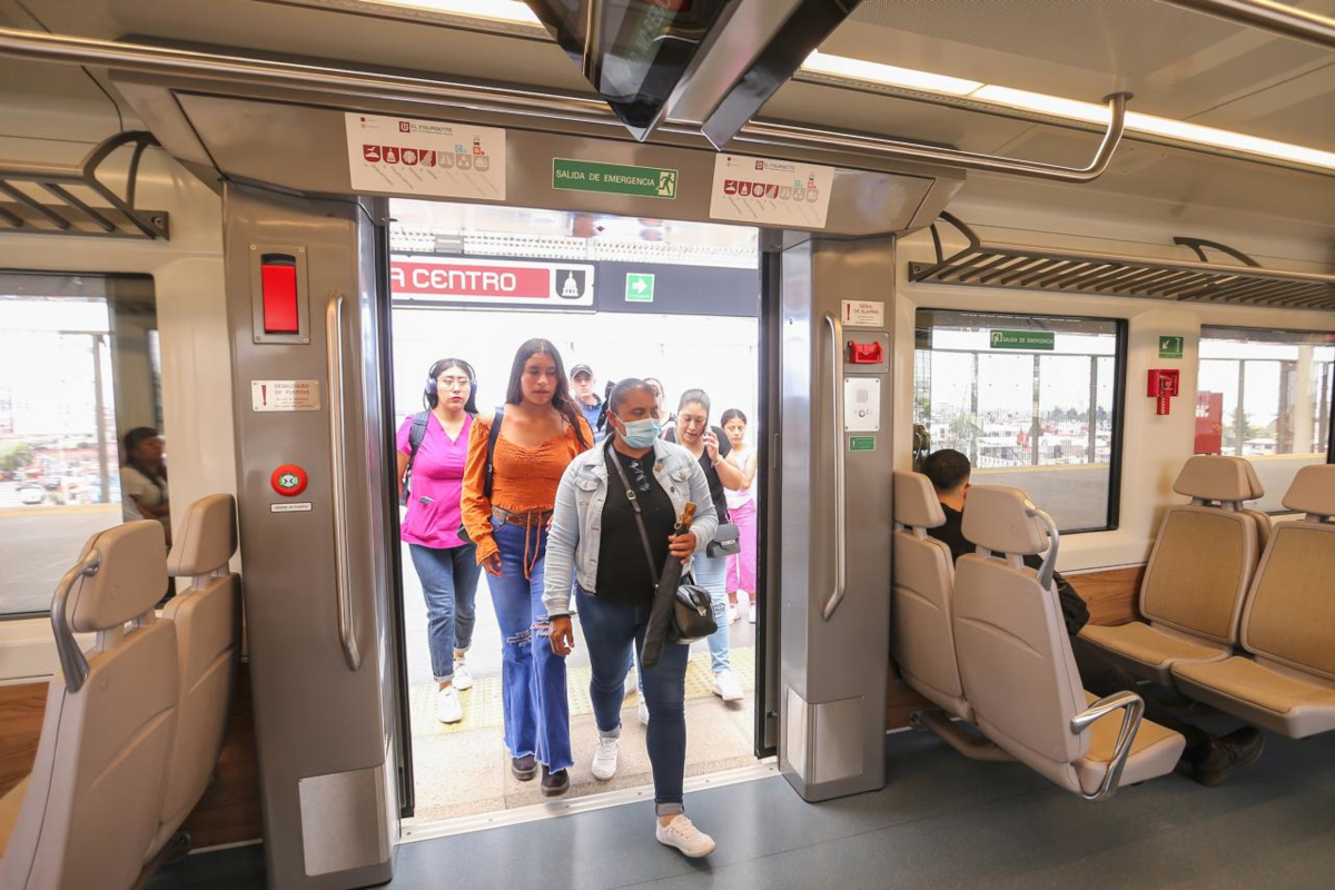Tren Insurgente en el Estado de México beneficia a más de 5 millones de mexiquenses con traslados rápidos y seguros