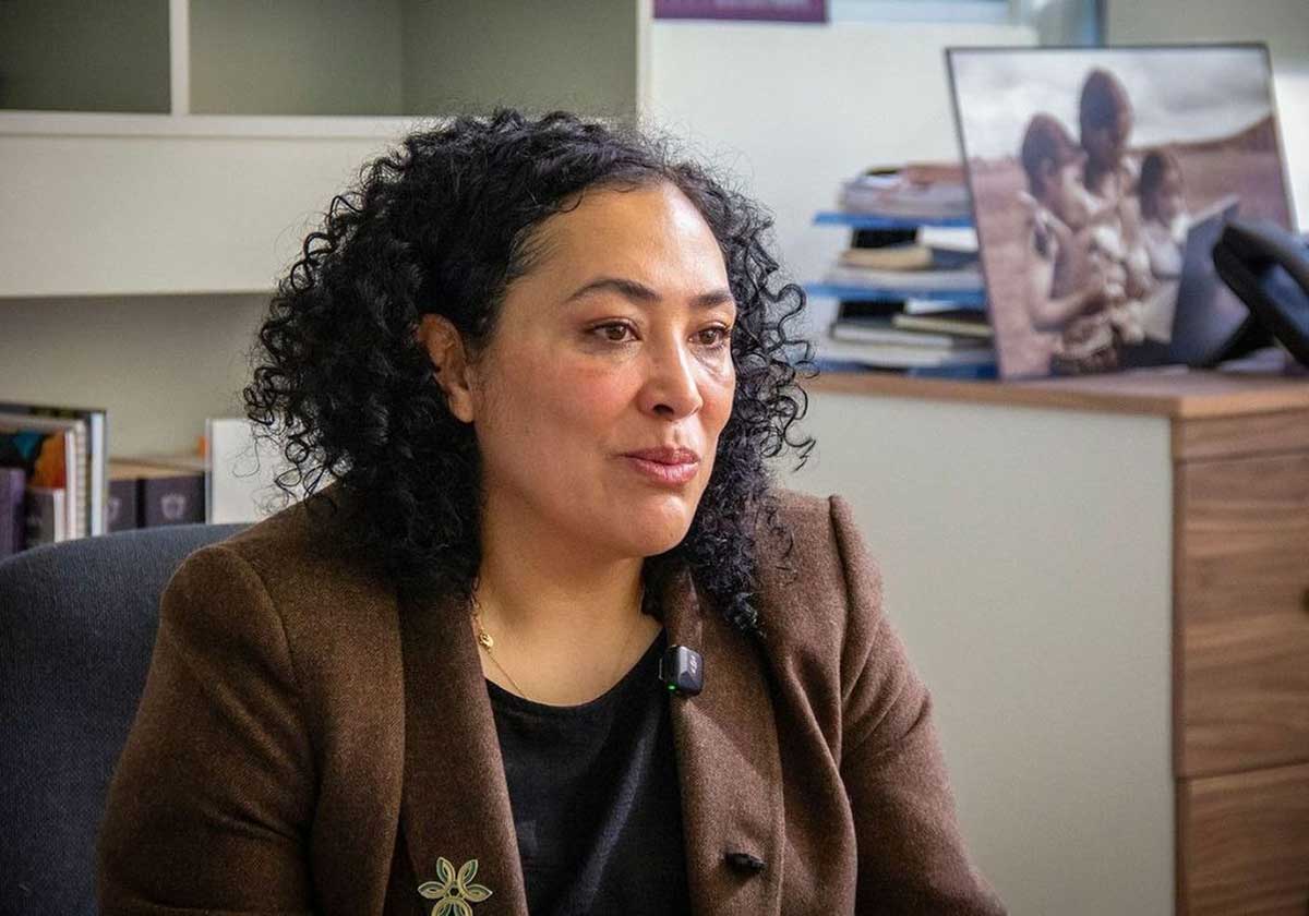 Encarga de acompañemiento estudiantil Sandra Galván Mares de la UAEMéx.