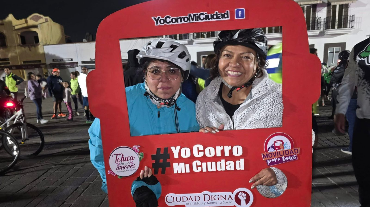 Invitan a la carrera nocturna "Yo Corro Mi Ciudad" en Toluca.