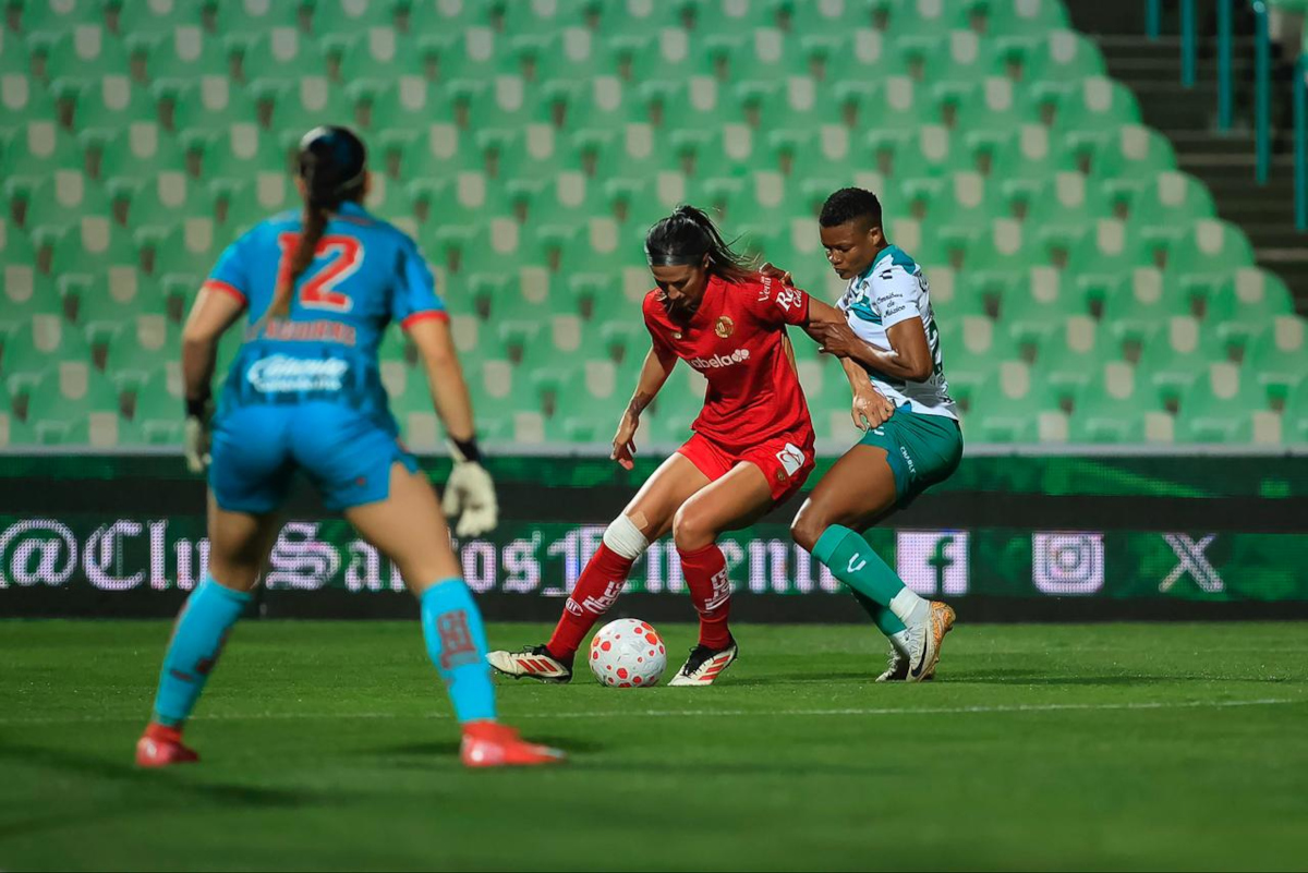 Diablas del Toluca vencen a Santos y se consolidan en el top 3 del Clausura 2026