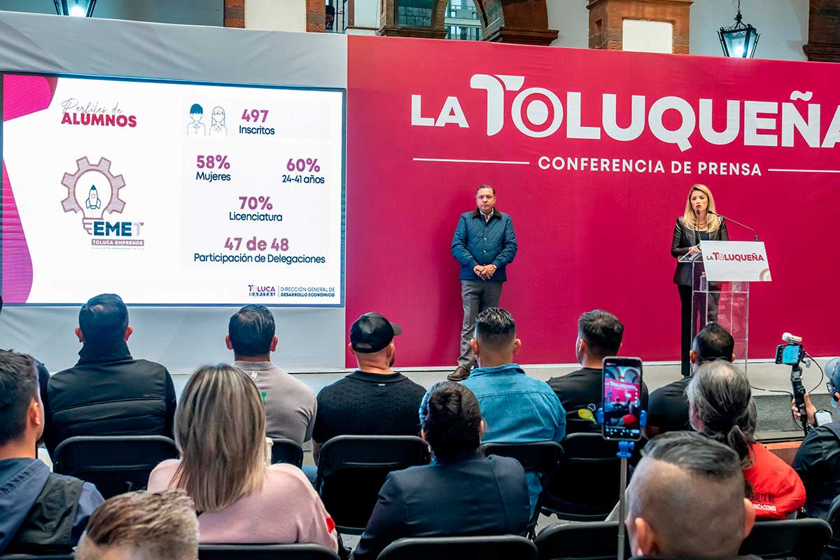 EMET y el gobierno de Toluca impulsan el desarrollo económico del municipio.