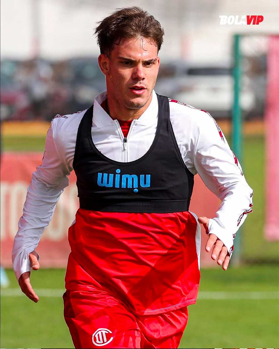 Franco Rossi jugador de los Diablos Rojos del Toluca.