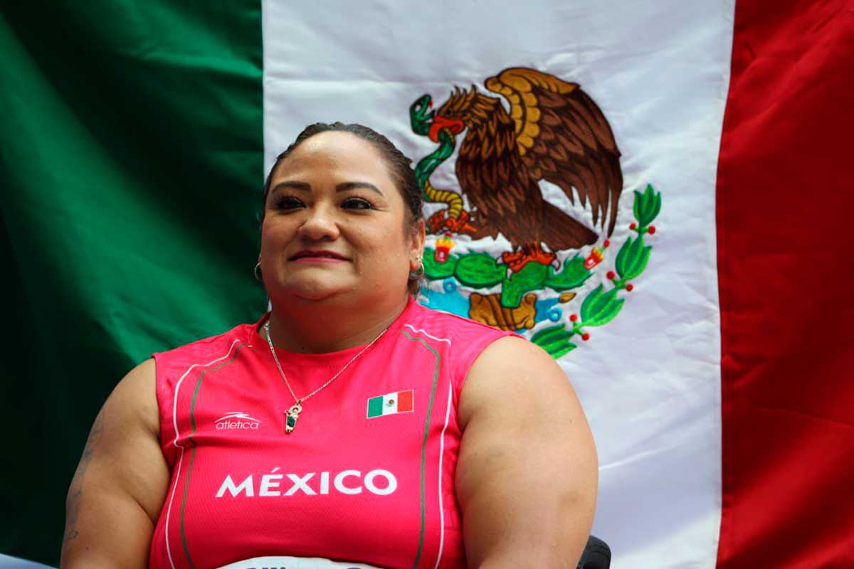Gloria zarza, atleta mexiquense.