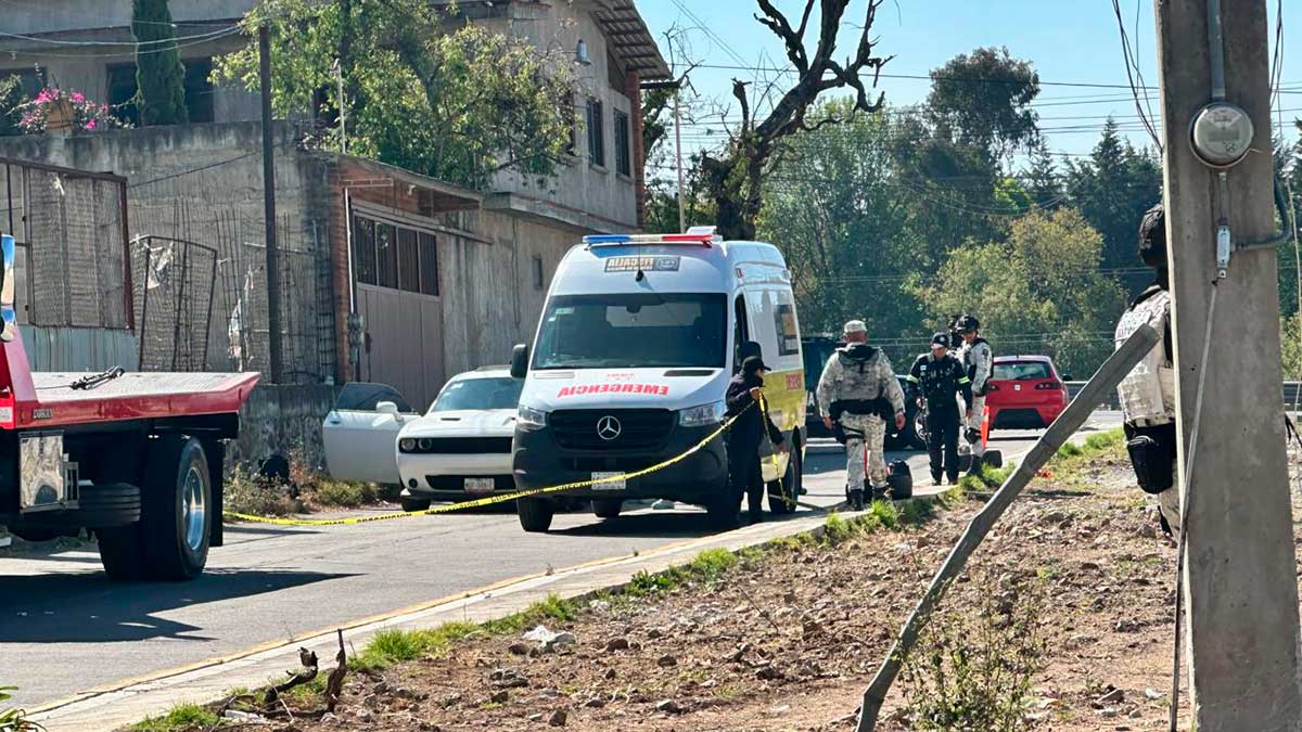 Hallan a hombre sin vida cerca de la carretera México-Toluca en Ocoyoacac