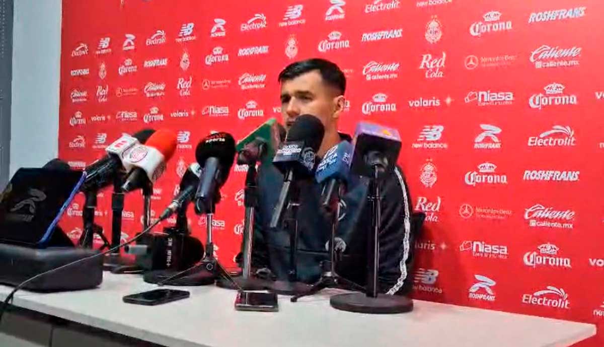 Luis MAnuel García, jugador de los Diablos Rojos del Toluca.