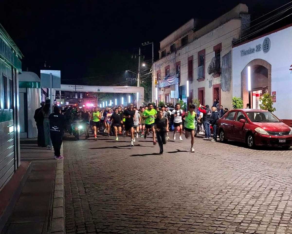 Carrera de la Amistad en Zinacantepec.