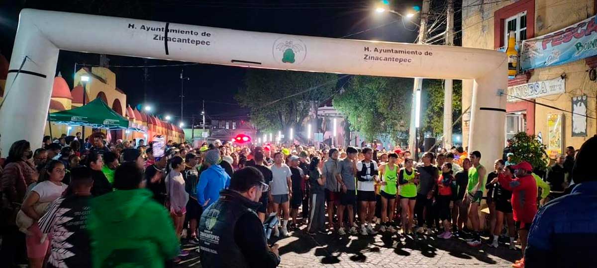 Carrera de la Amistad en Zinacantepec.