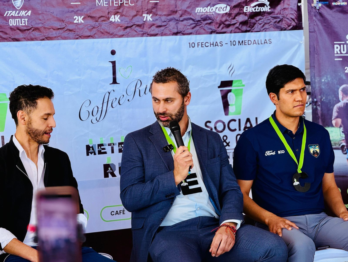 Metepec anuncia evento deportivo para convivir, correr y beber café.