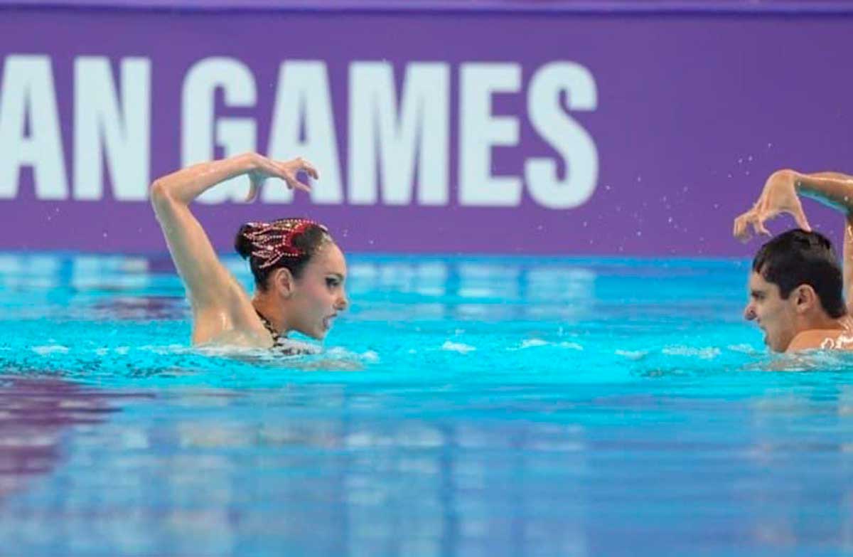 Mexiquenses conquistan oro y plata en la Copa del Mundo de Natación Artística en Colombia